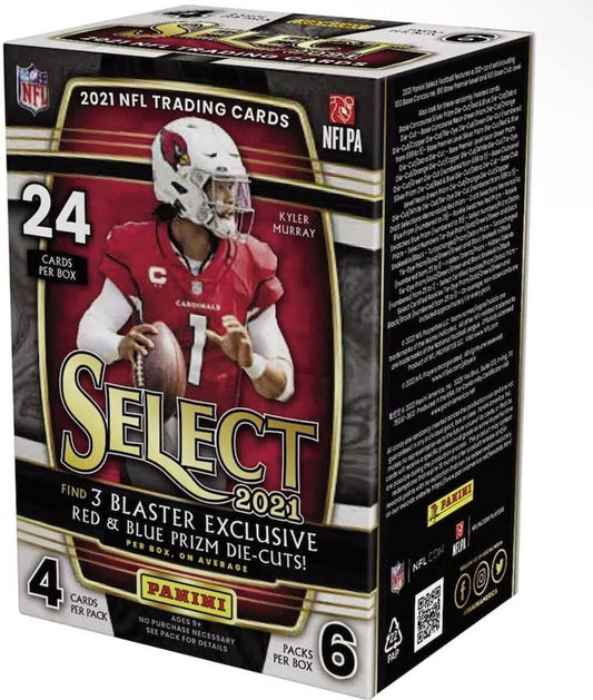 & Blue 24 Cards, Trading Die-Cuts Pieces Panini Exclusive NFL Red - Prizm 2021