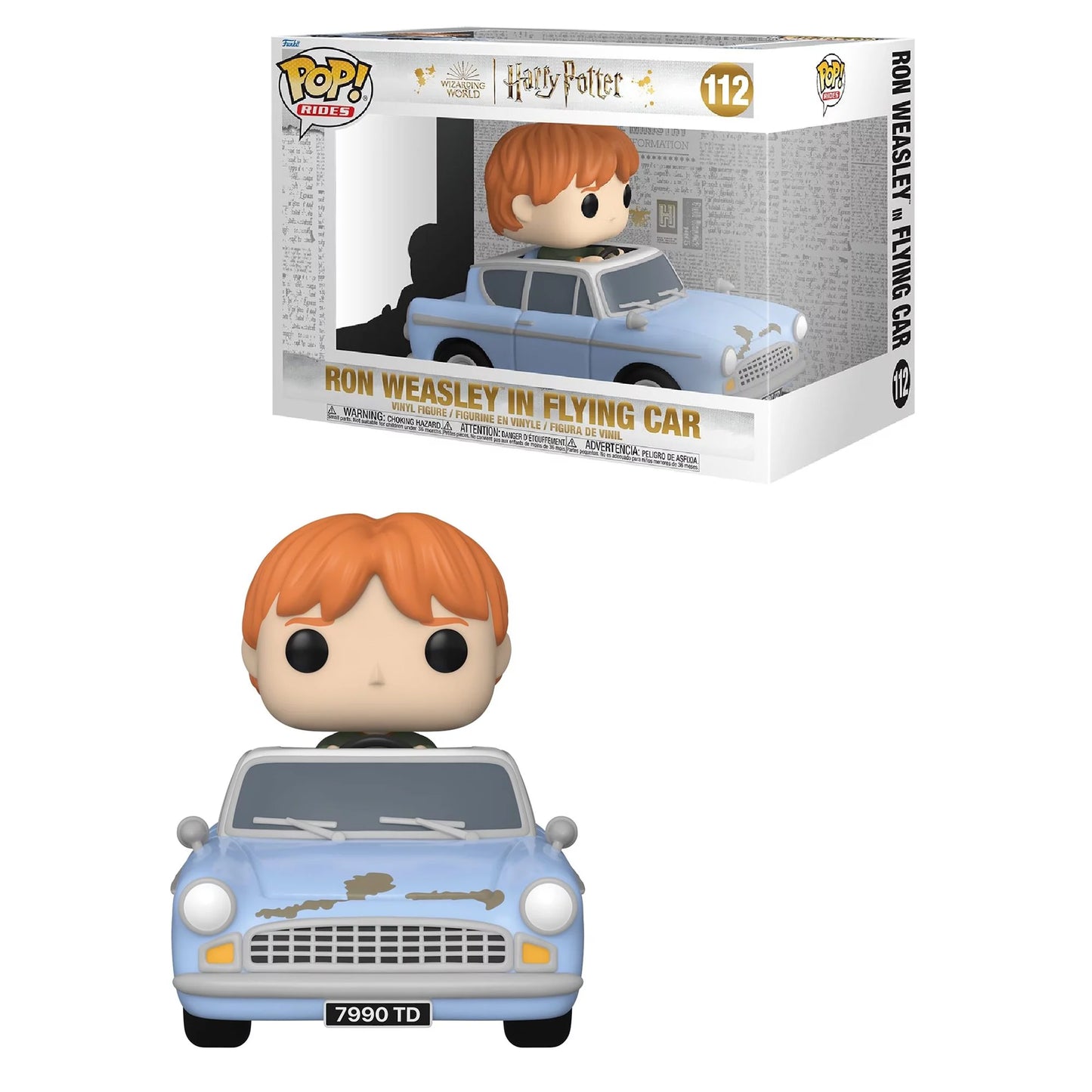 & Flying Anniversary - Includes: Gilderoy Granger of Weasley Ron With Harry Funko Mirror, In Car Lockheart, Movies: Hermione Collectors Set POP! 20th Secrets The Chamber Potter